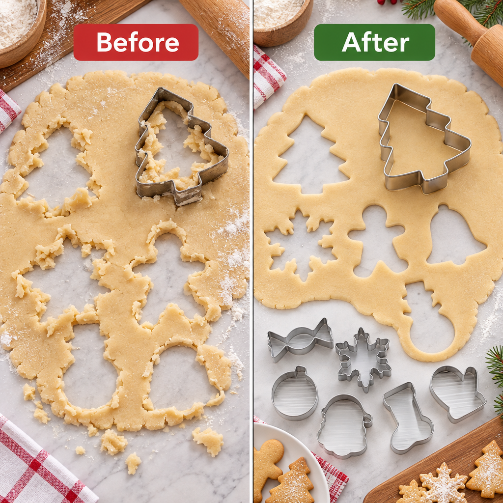 Christmas Cookie Cutter Set – Festive Holiday Baking Shapes