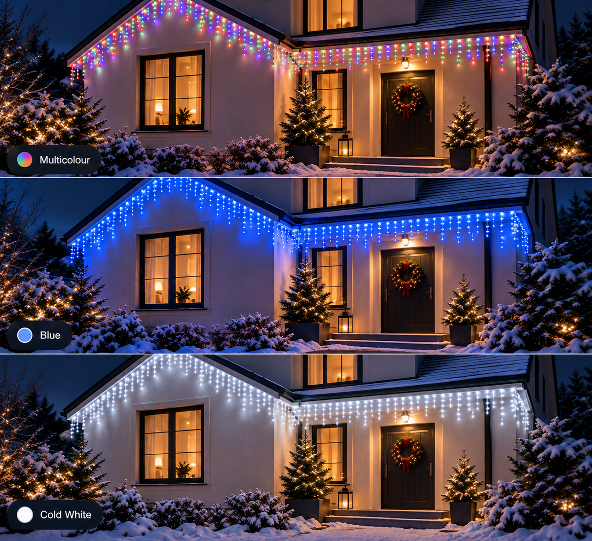 Solar Christmas String Lights – Outdoor Holiday Fairy Light